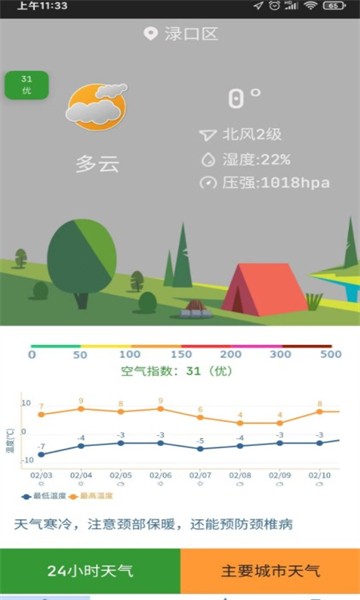 隆通天气